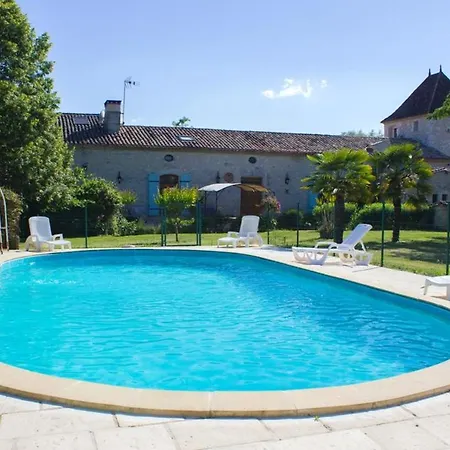 Semesterbostad Maison Spacieuse A Avec Piscine Privee Thénac