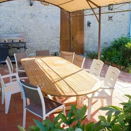 Maison Spacieuse A Avec Piscine Privee Thénac